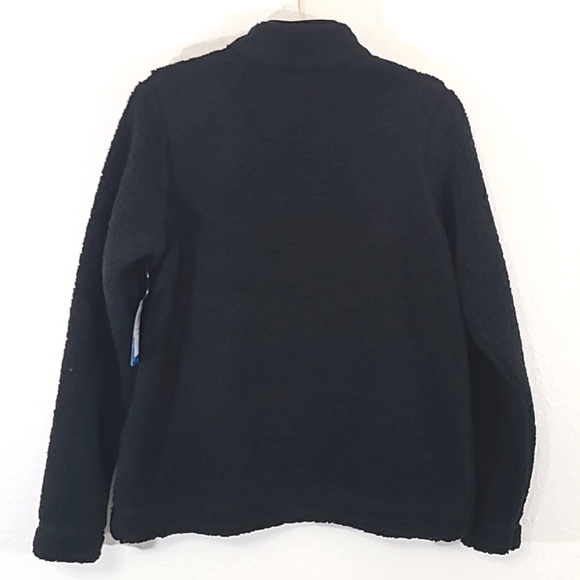 *NWT* COLUMBIA Women's Black West Bend 1/4 Zip Fleece Pullover, size Medium - Picture 5 of 7